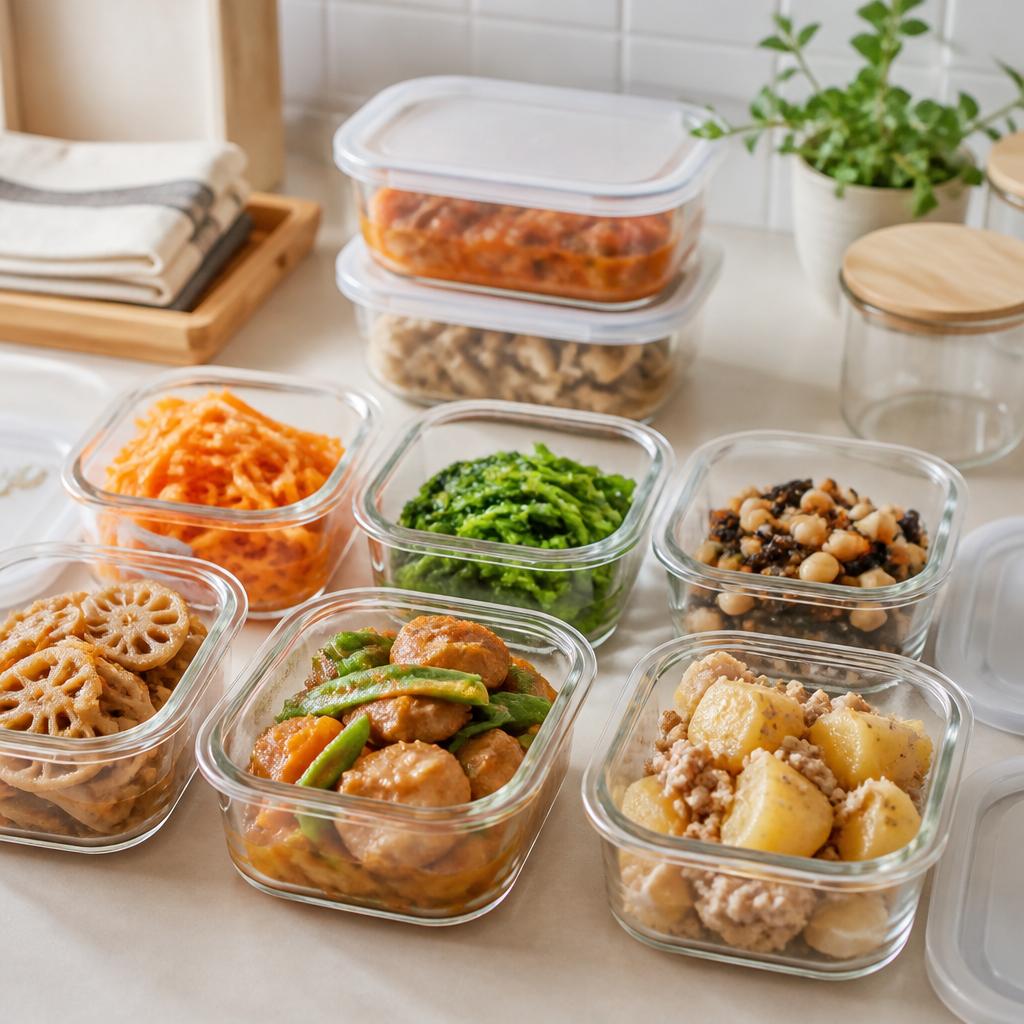 一人暮らしの強い味方！作り置きで賢く食生活を支える。