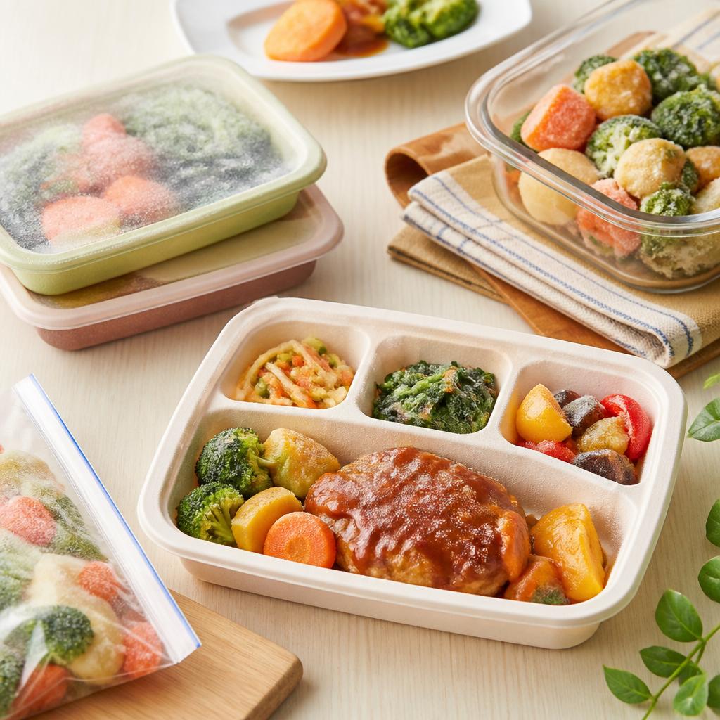 冷凍おかずで美味しさと時短を実現！