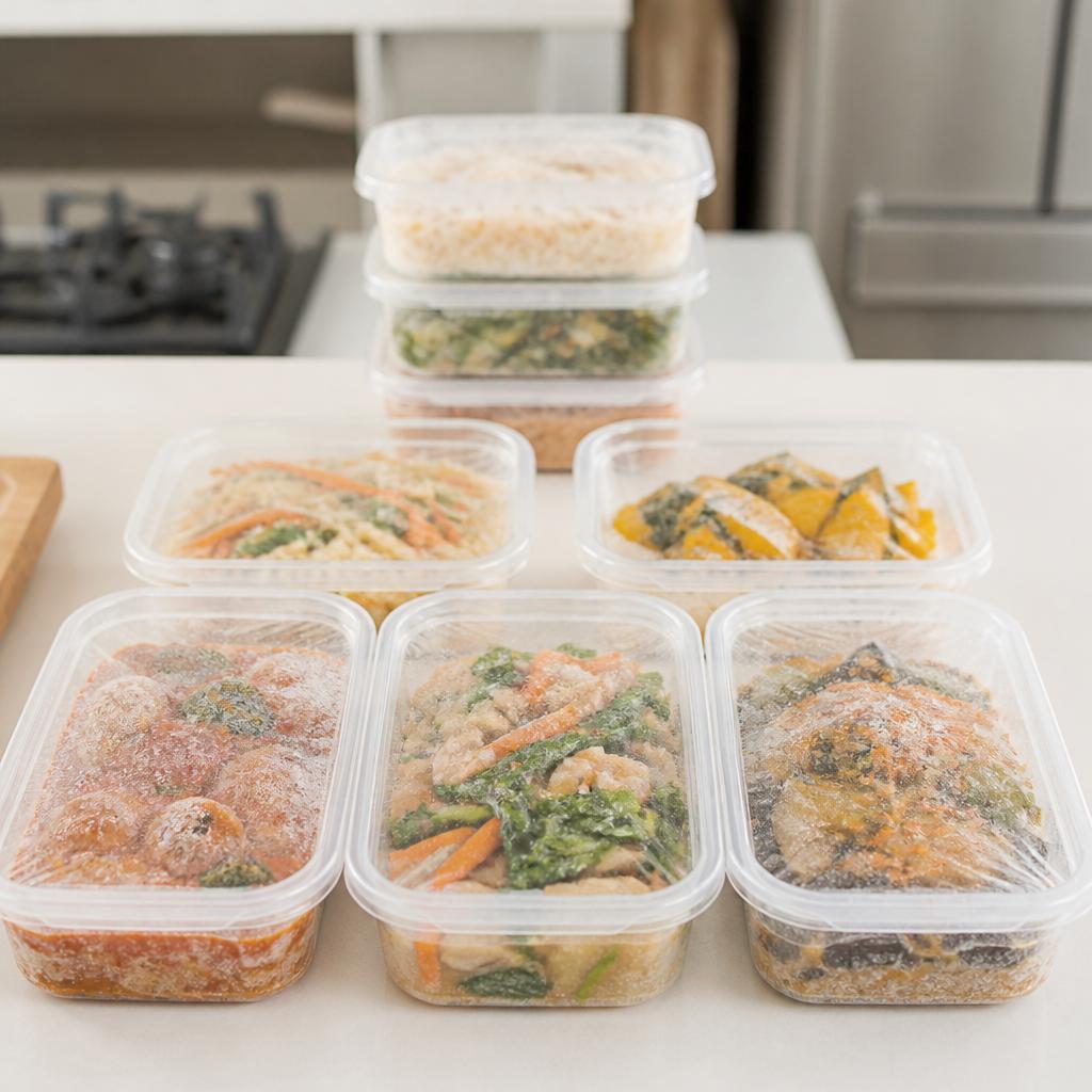 忙しい毎日にぴったり！冷凍おかずを作る料理代行