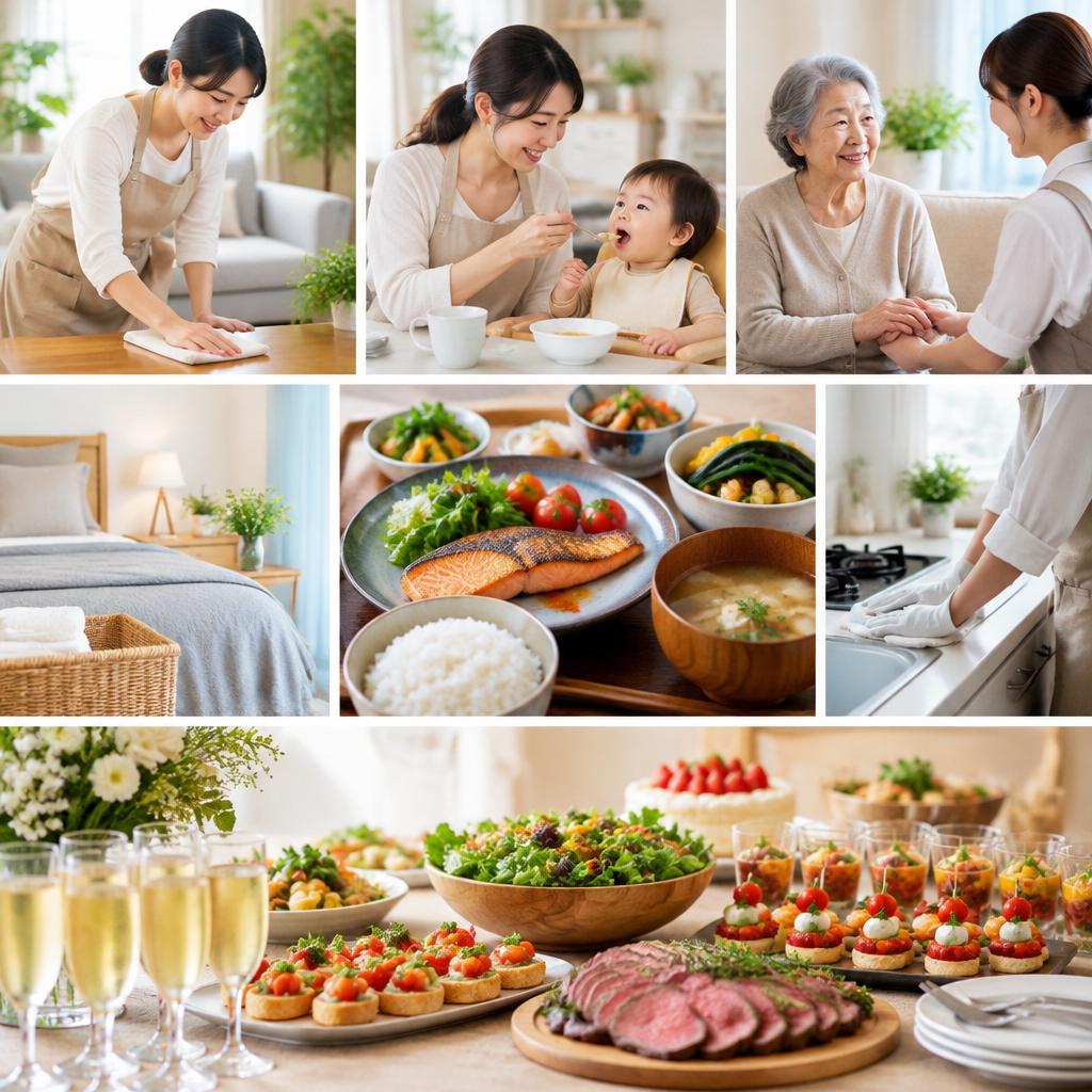 単発から定期利用、離乳食やパーティーまで