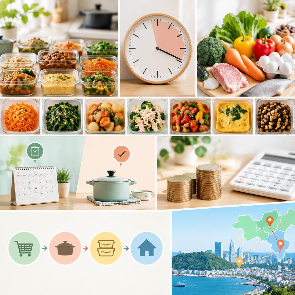 3時間で数日分の心のゆとりを。料理代行の内容と料金