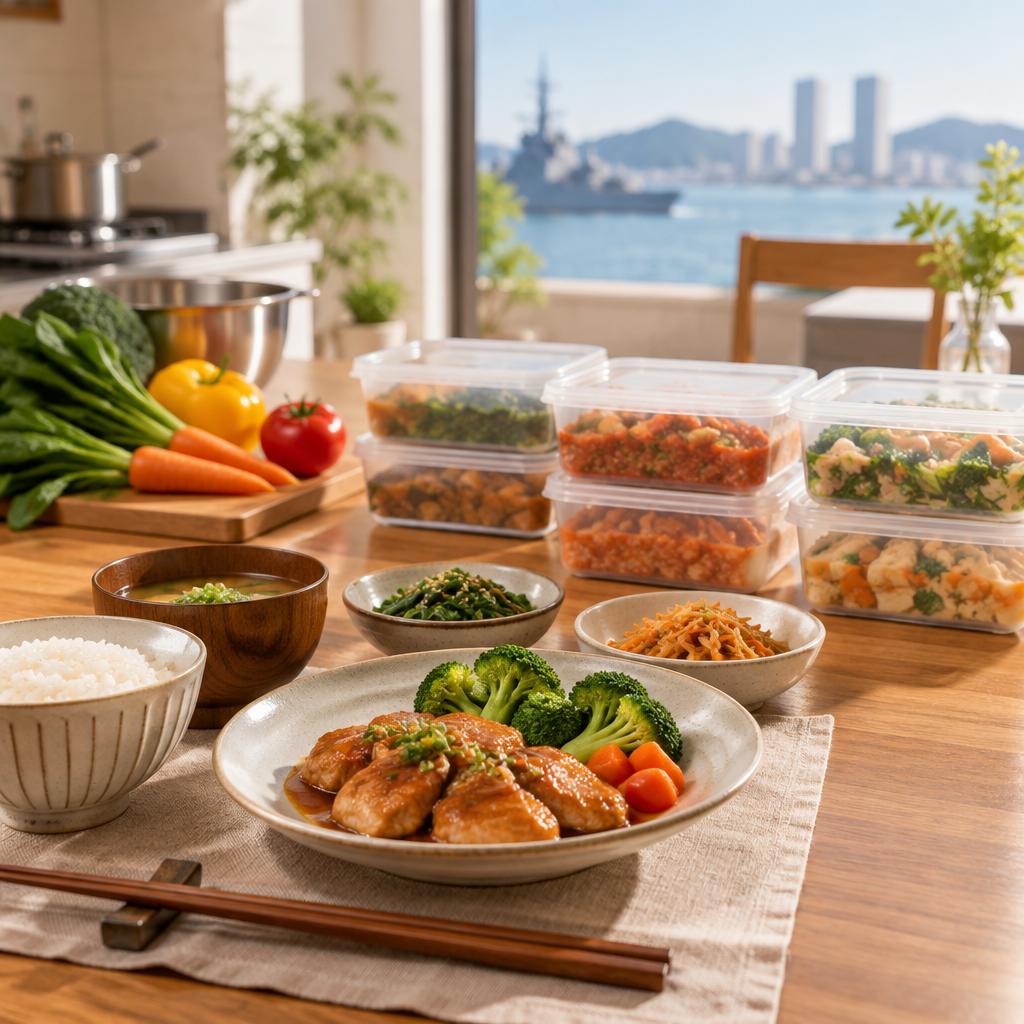 一人暮らしの食卓に、冷凍できる手作りの安心を。横須賀・横浜の料理代行で、忙しい毎日にゆとりを。