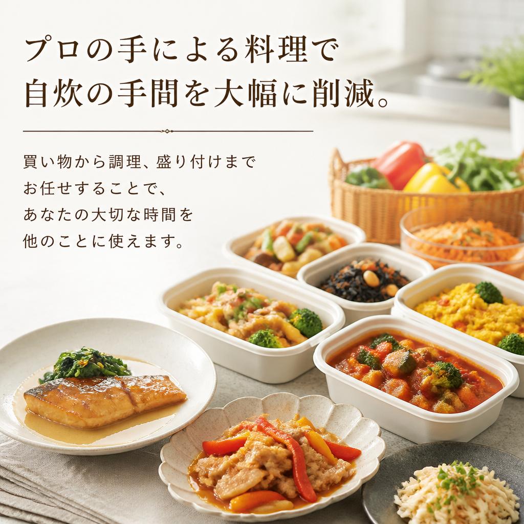 4. 自炊の手間を省き、時間短縮