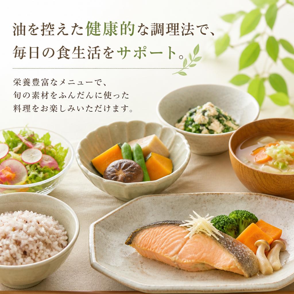 心と体に優しい家庭料理