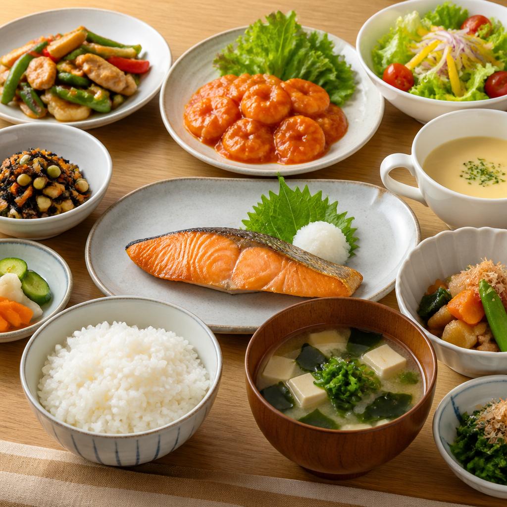 手軽に利用できる家庭料理