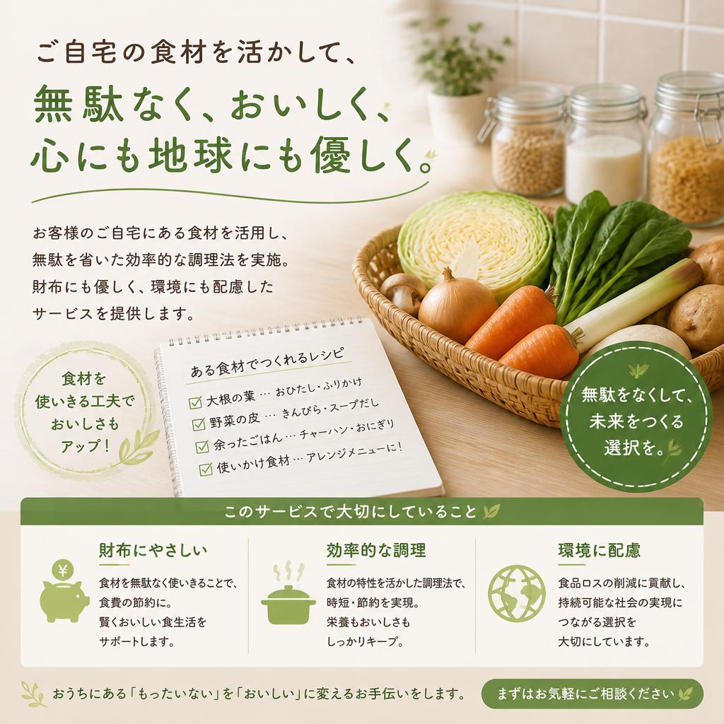 食材を無駄にしない賢い調理法