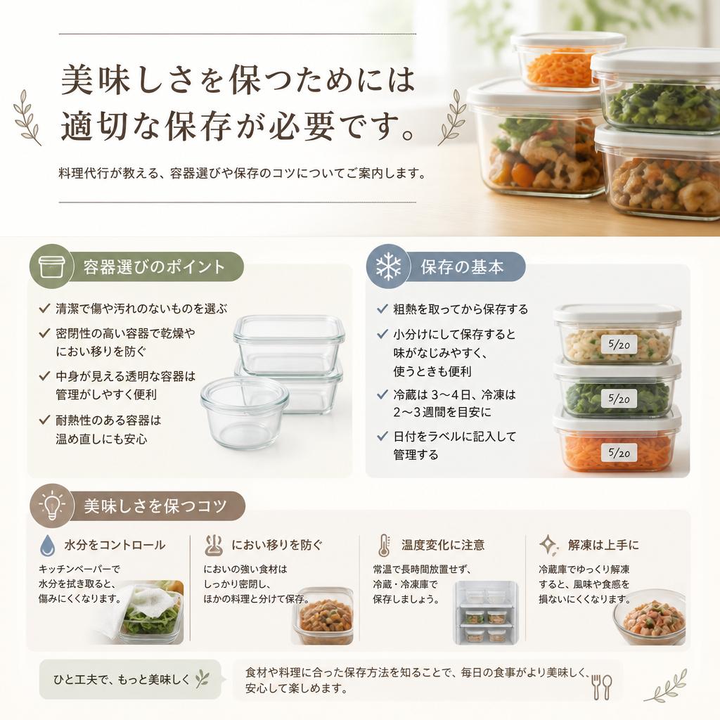 4. 保存容器の選び方と活用法