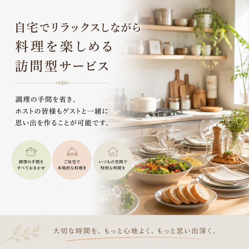 訪問型サービスの利便性