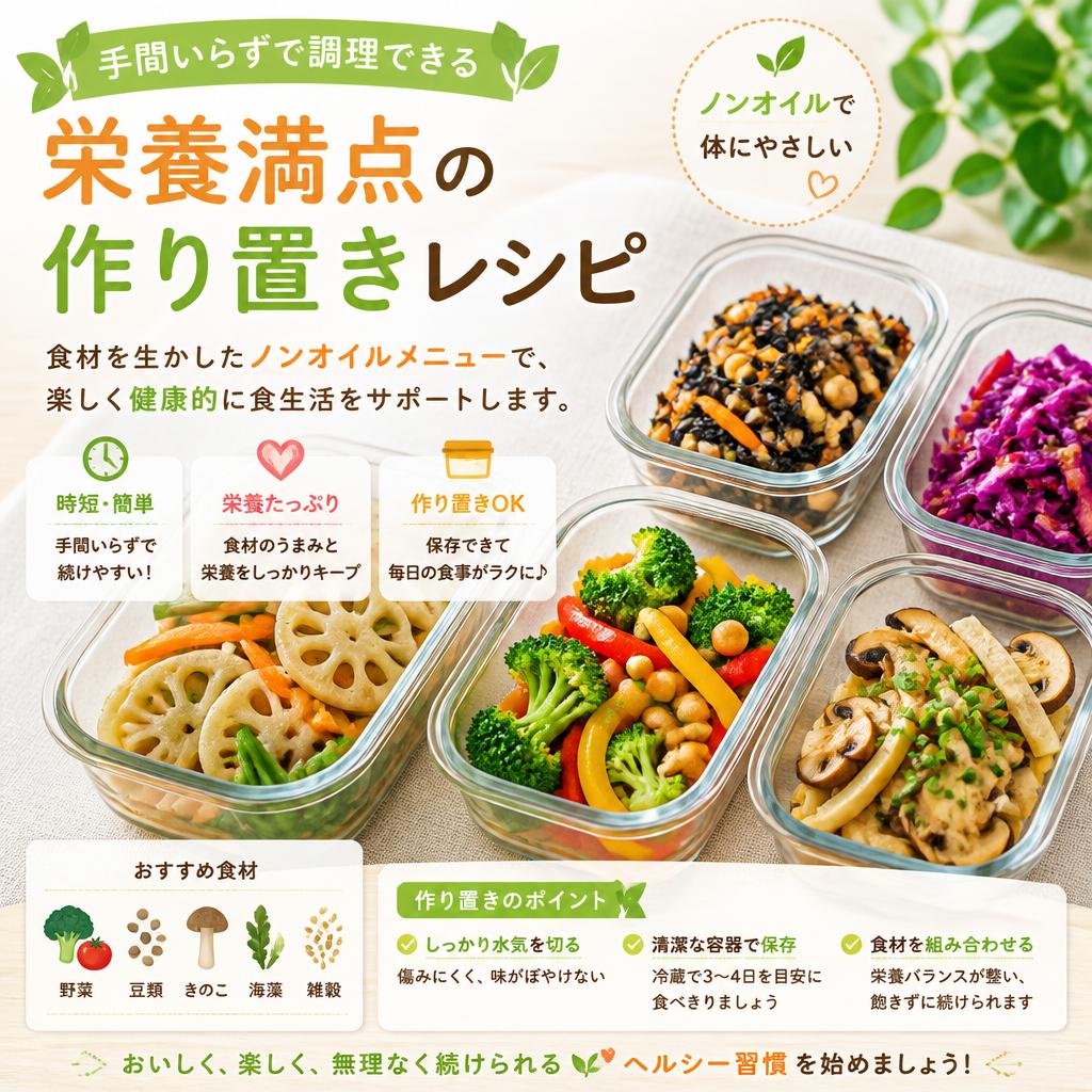 手軽に作れる！おすすめの簡単レシピ