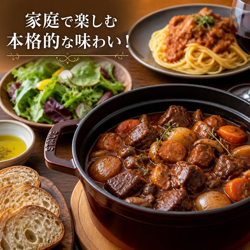 家庭で楽しむ本格的な味わい！