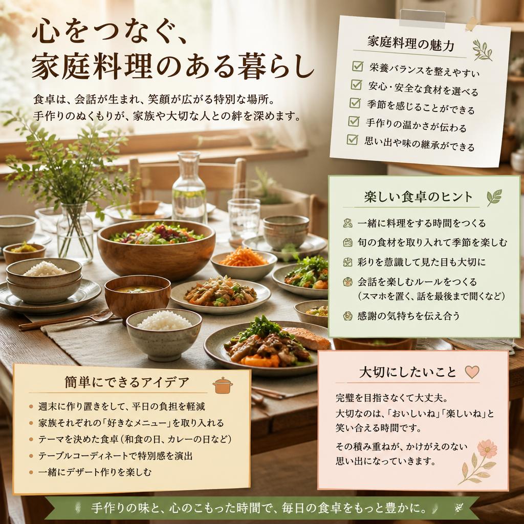 2. 家庭料理の魅力