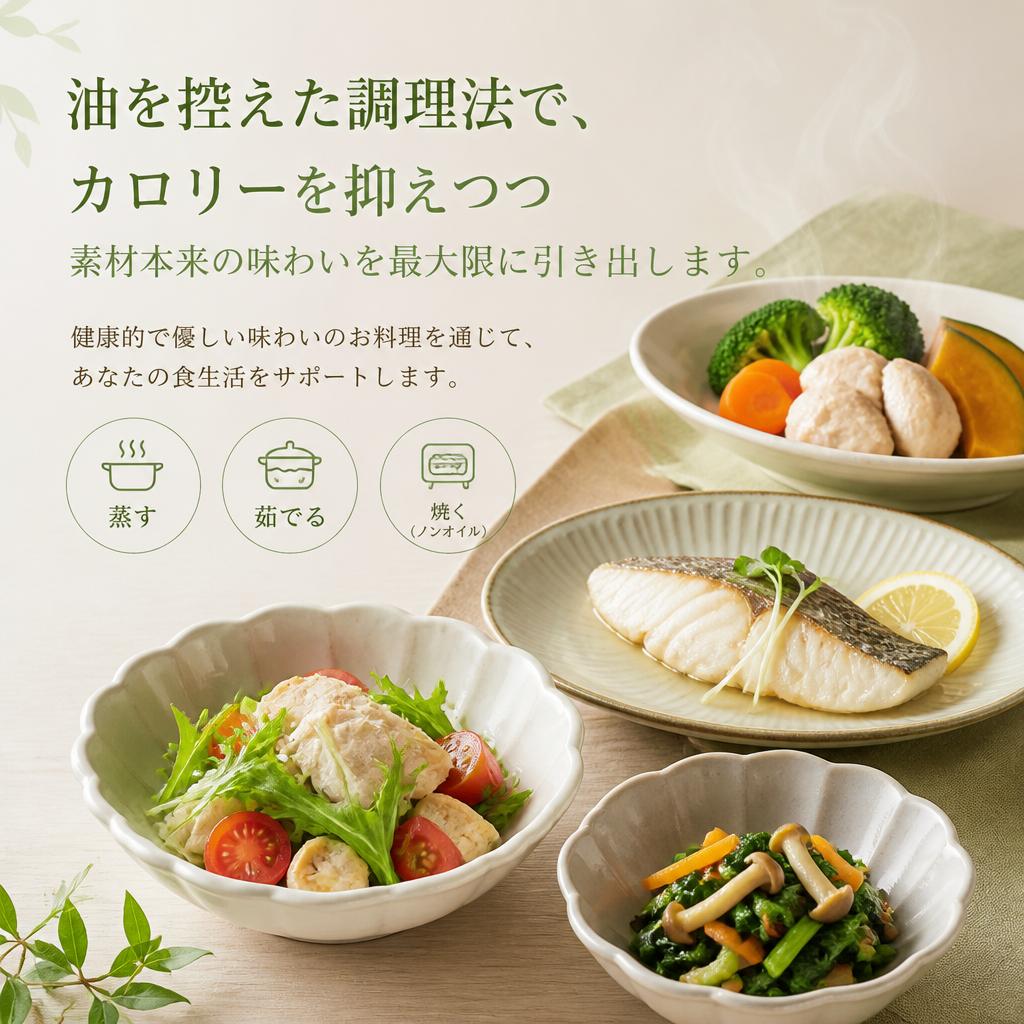 4. 健康的なノンオイル調理法