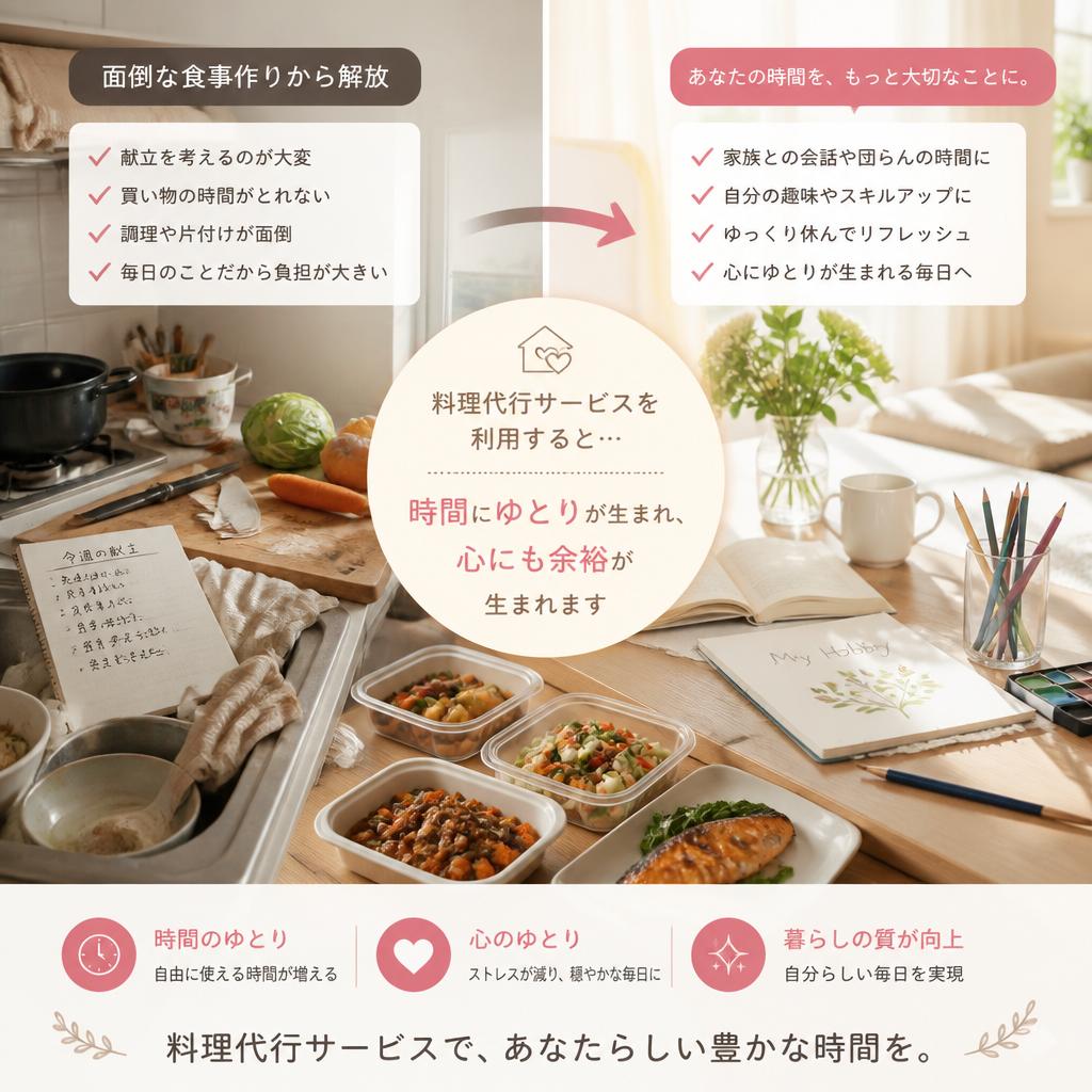料理代行のすすめ