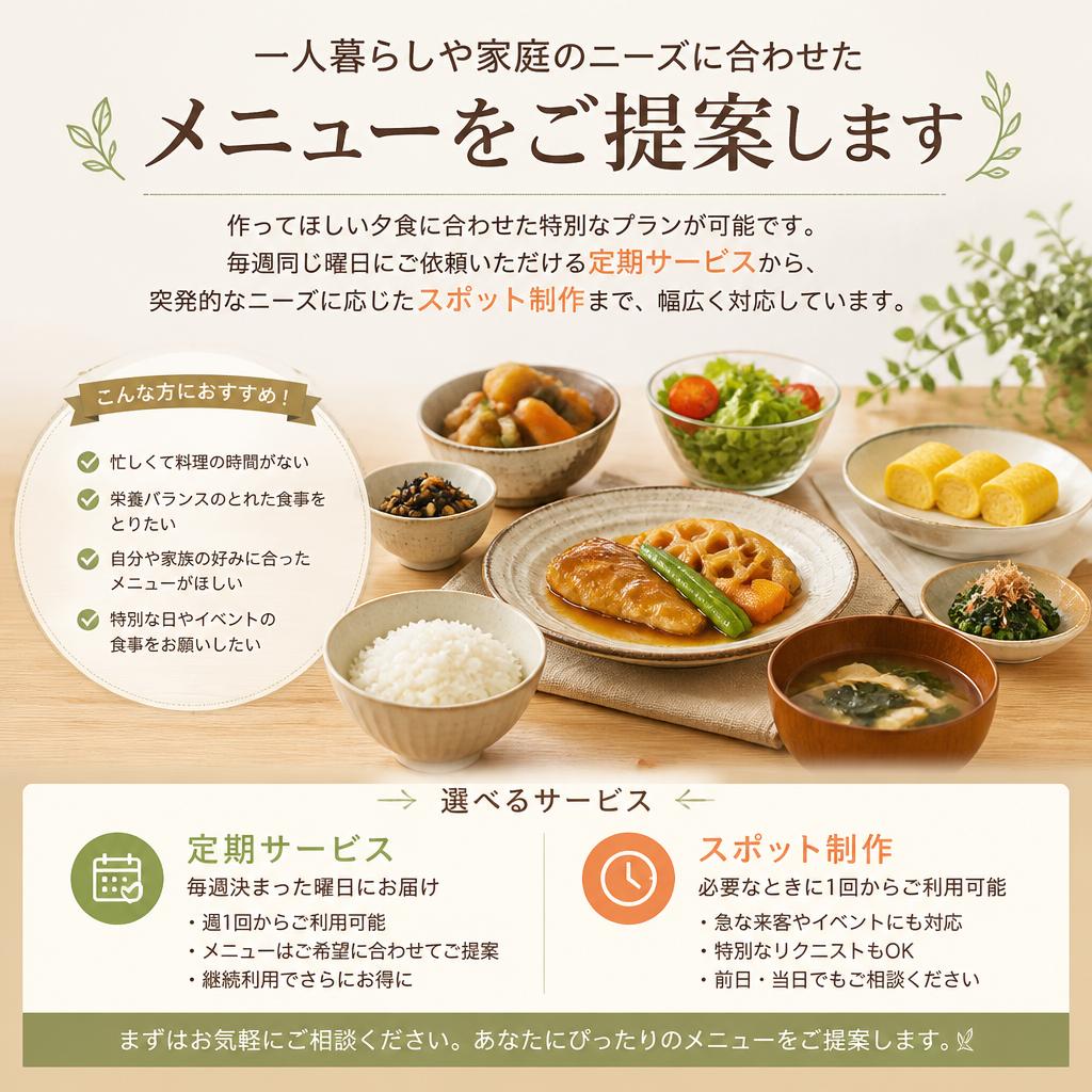 フレキシブルな対応