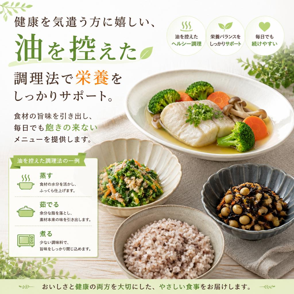 油控えめで体に優しい作り置き