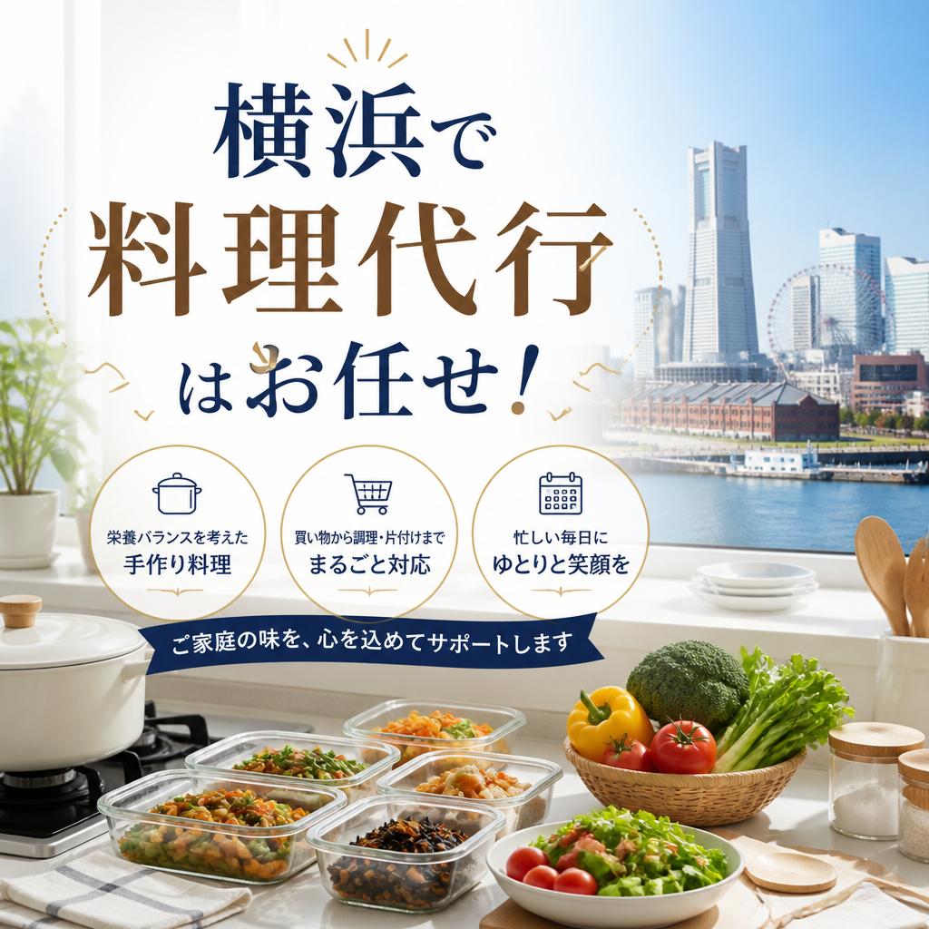 横浜で料理代行はお任せ！