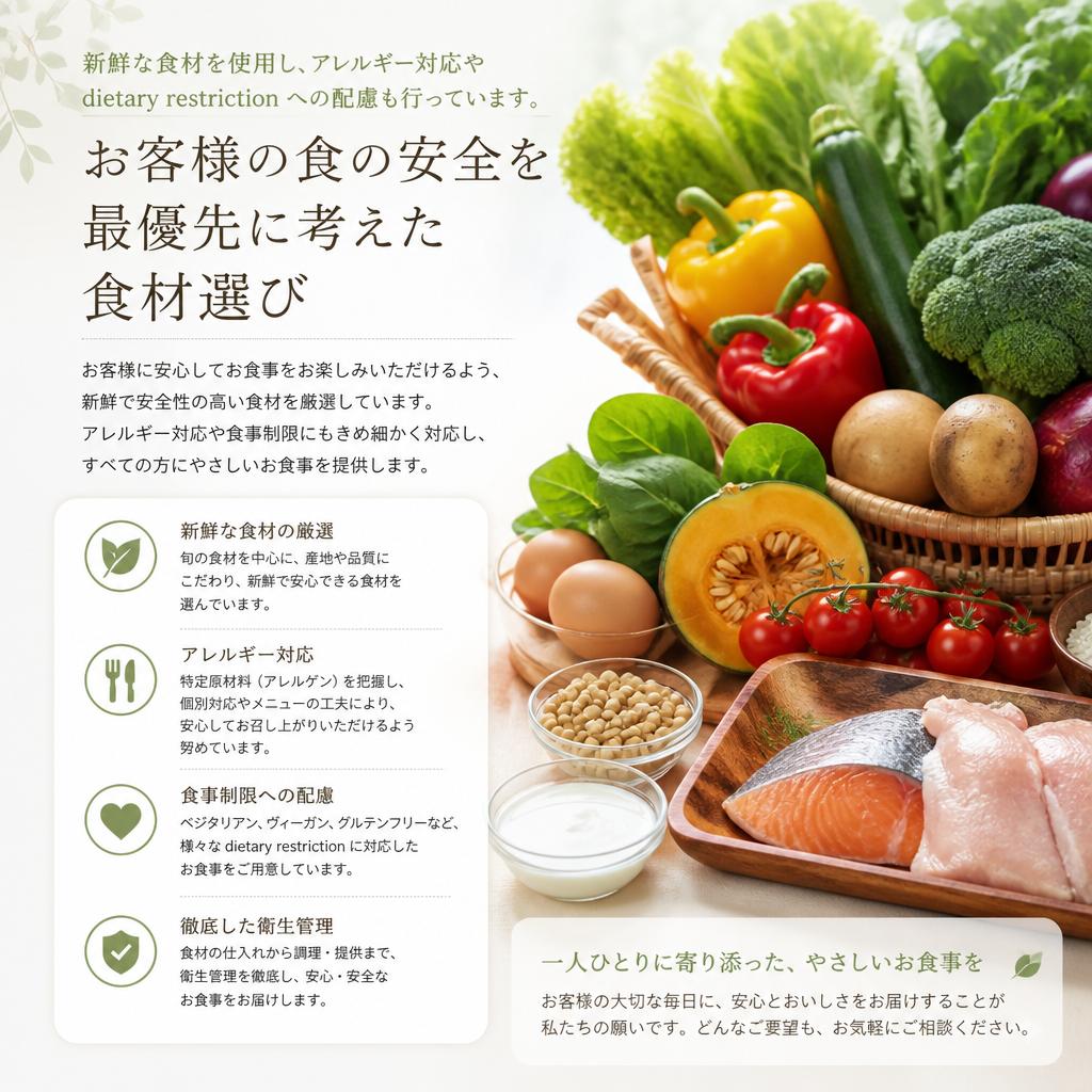 安心・安全な食材選び