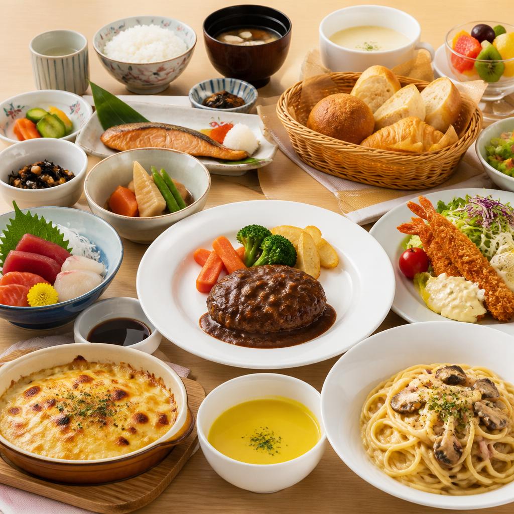 多様なメニューで飽き知らず