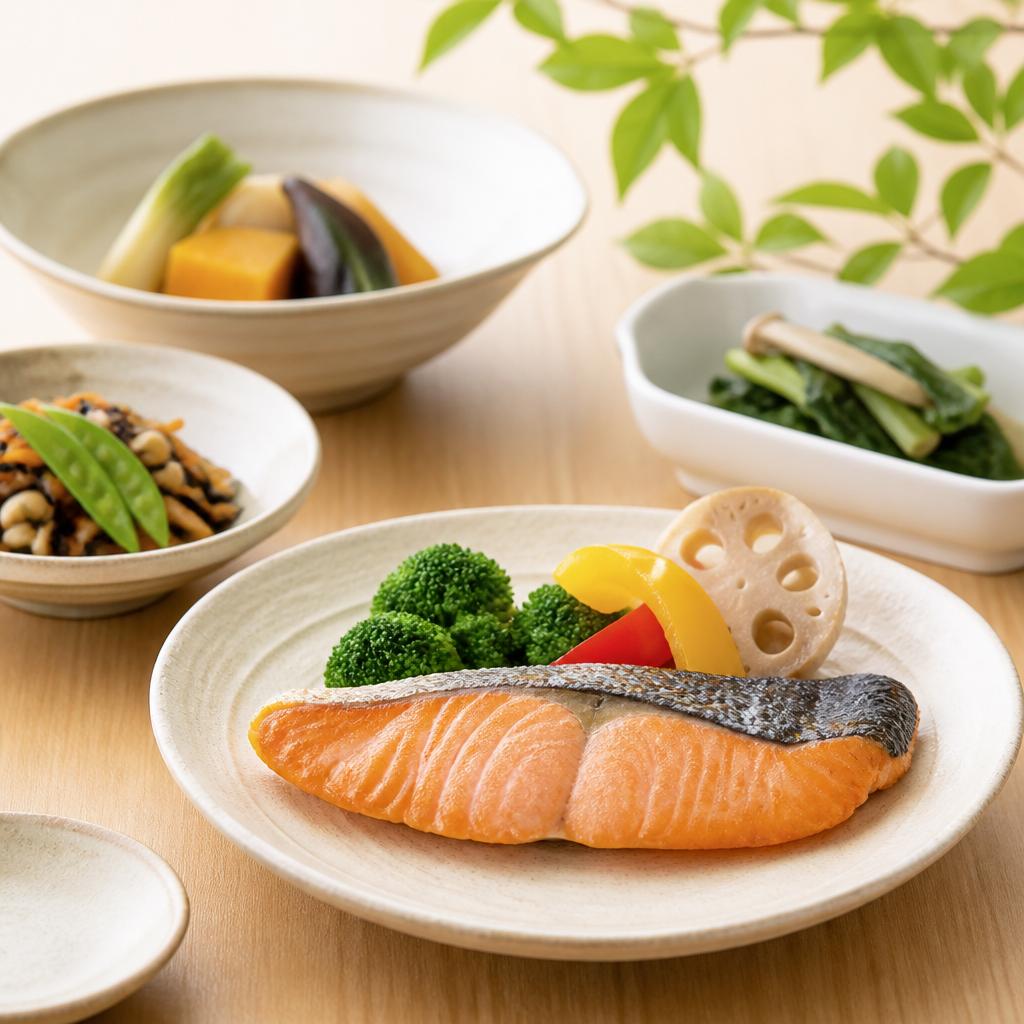 油控えめでヘルシーな食事