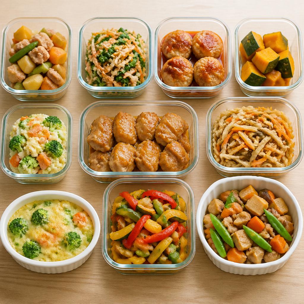 子供のための美味しい作り置きご飯、忙しいあなたをサポート！
