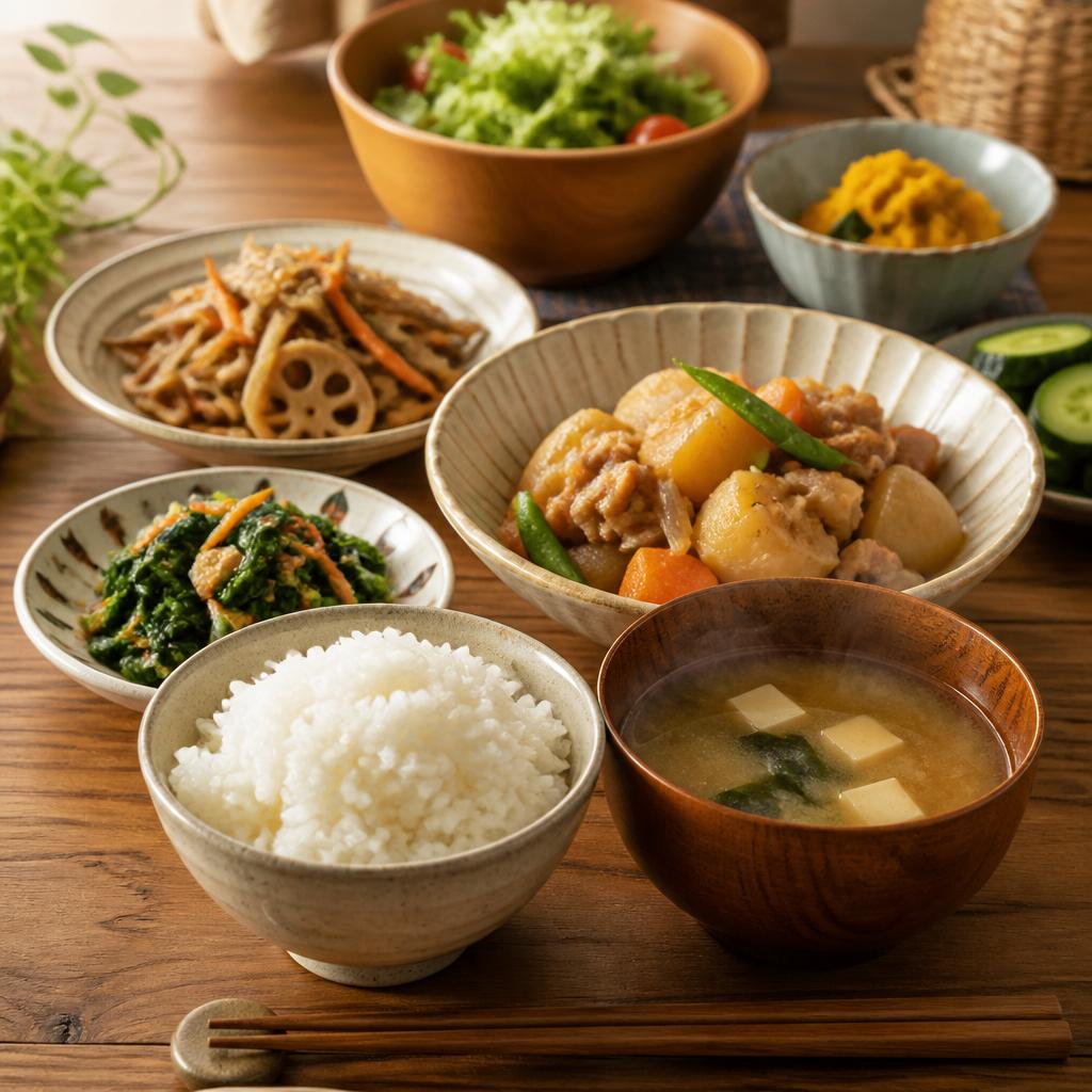 4. 家庭の味を大切にした手作り料理