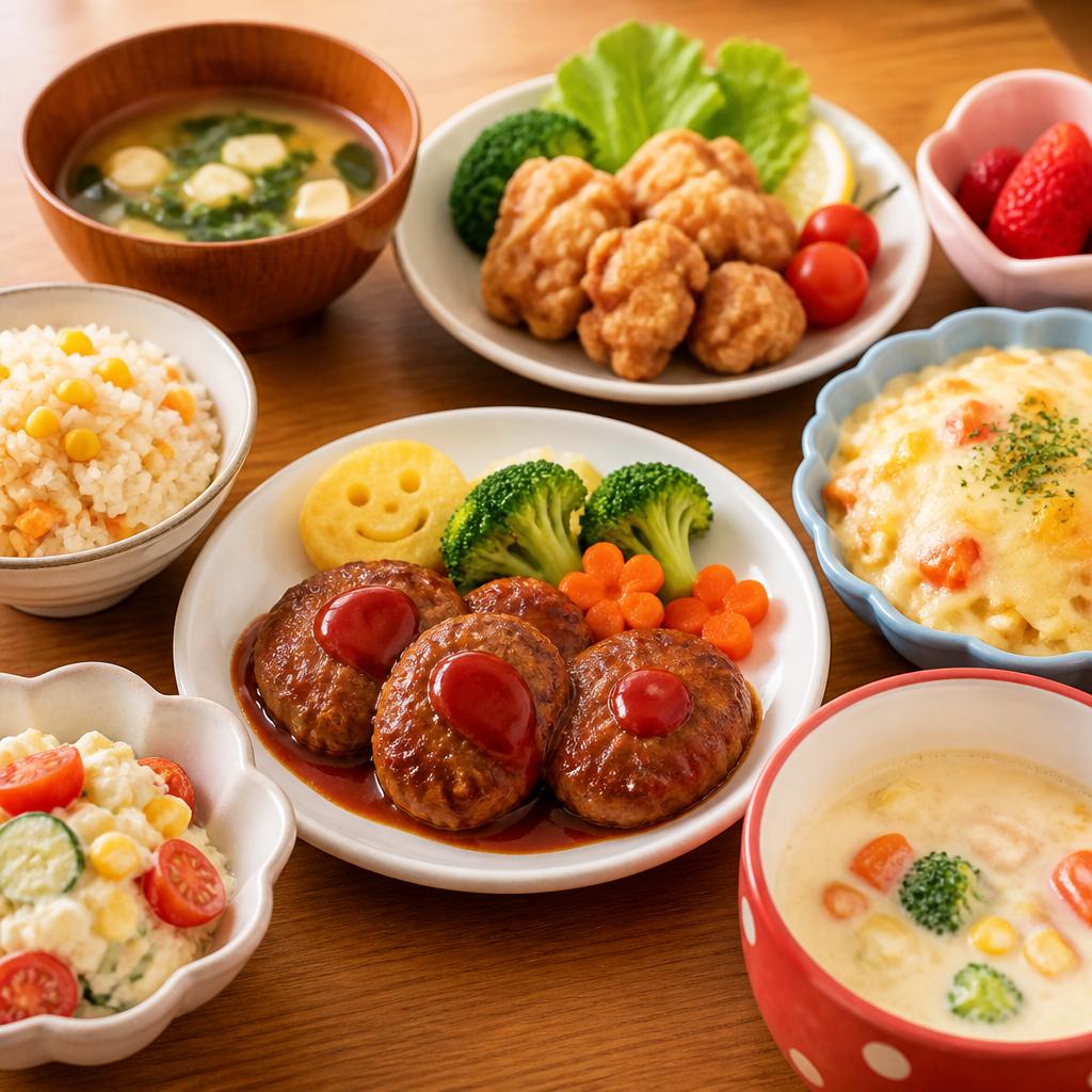 子供が喜ぶ！家庭の味を感じるメニュー