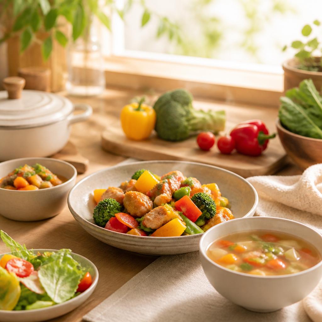 毎日の食事を簡単に、美味しく、楽しく！