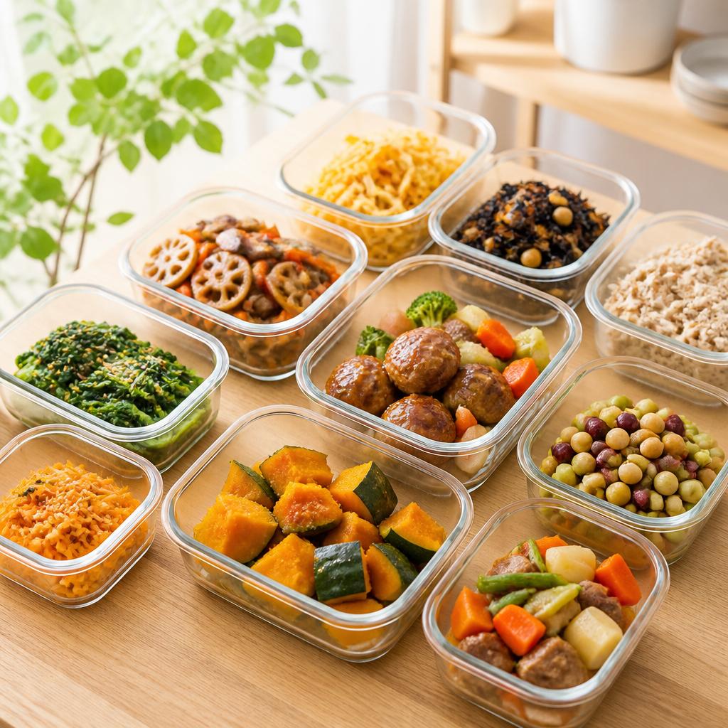 子供にも安心・安全！作り置き料理で楽しい食卓を実現！