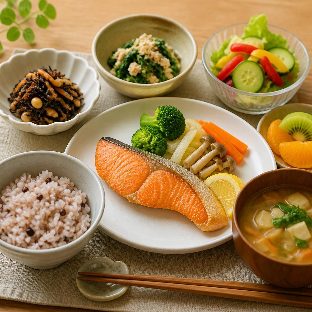 栄養バランスと健康を考えたメニュー