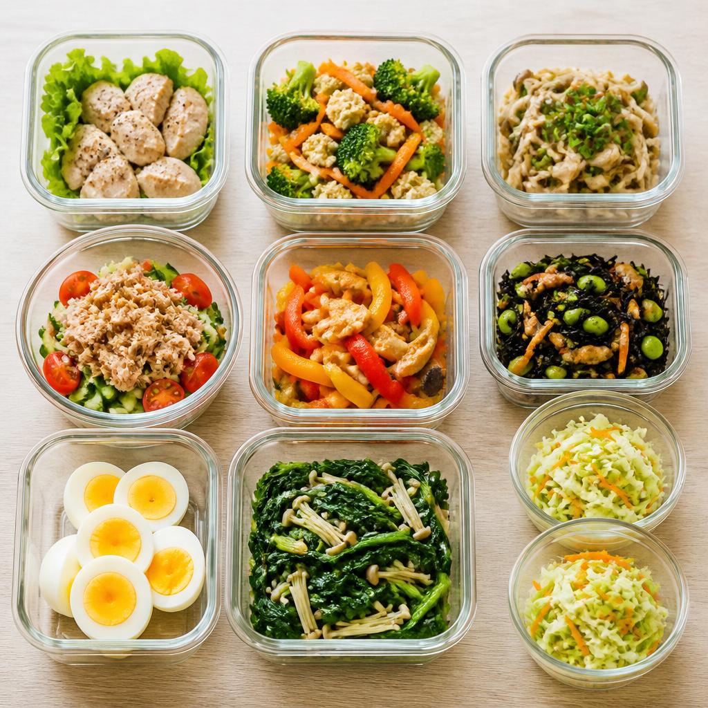 忙しいあなたに贈る！一人暮らし向けダイエット作り置き料理