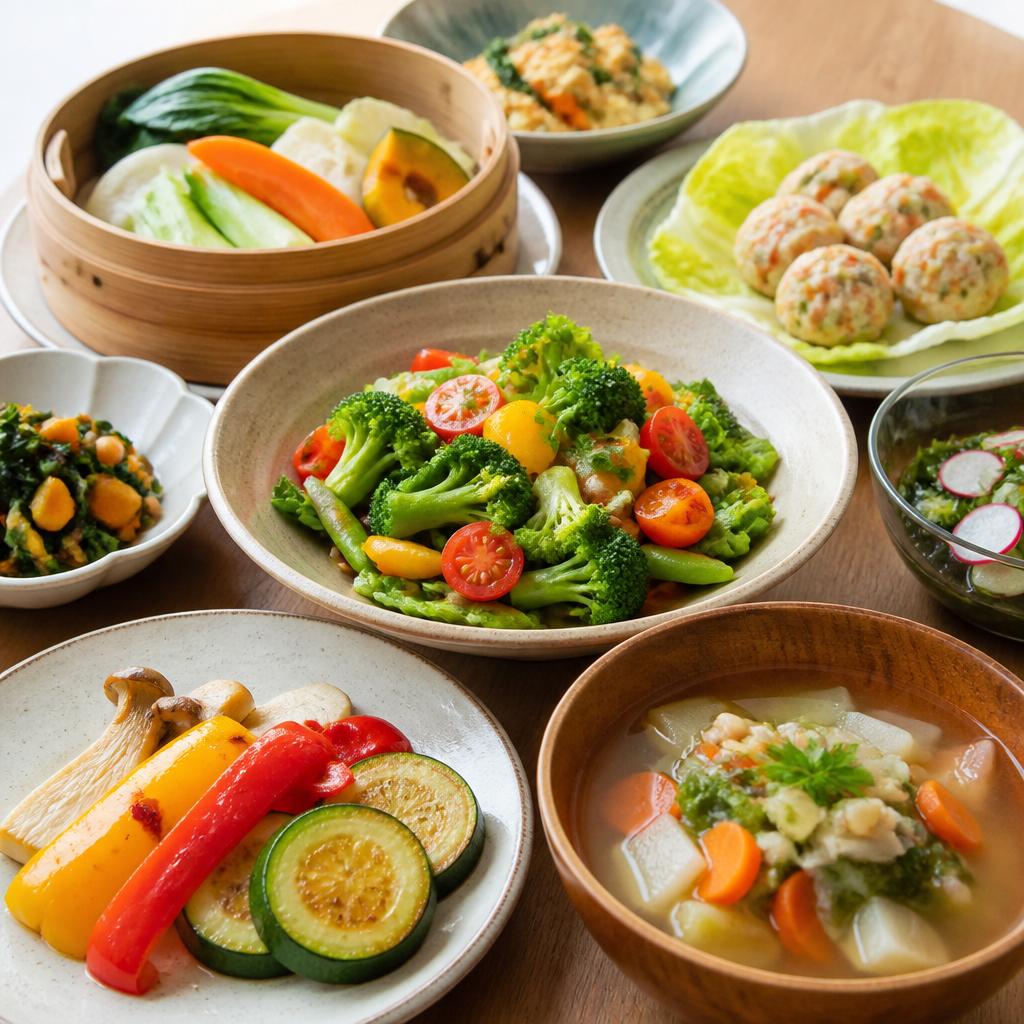 健康を意識した時短料理
