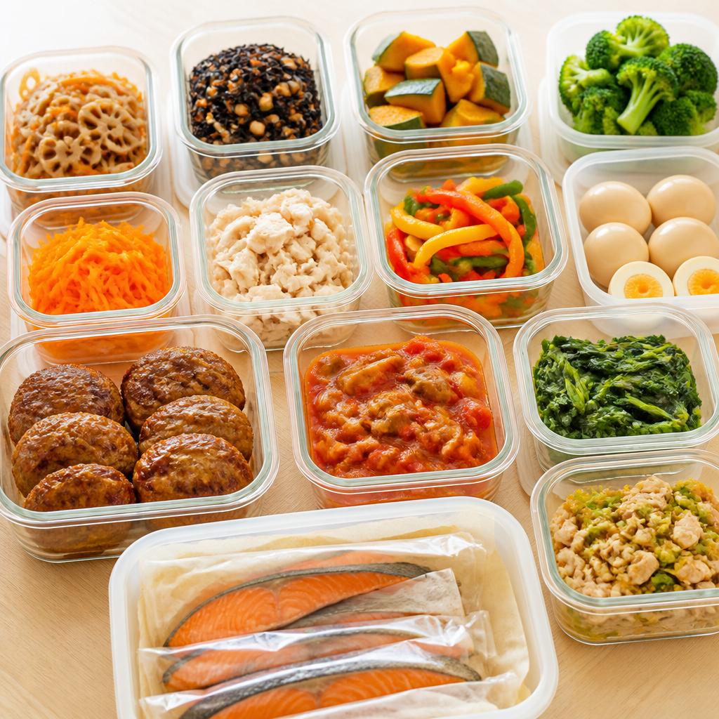 産後のあなたに、手間いらずの作り置き料理を。