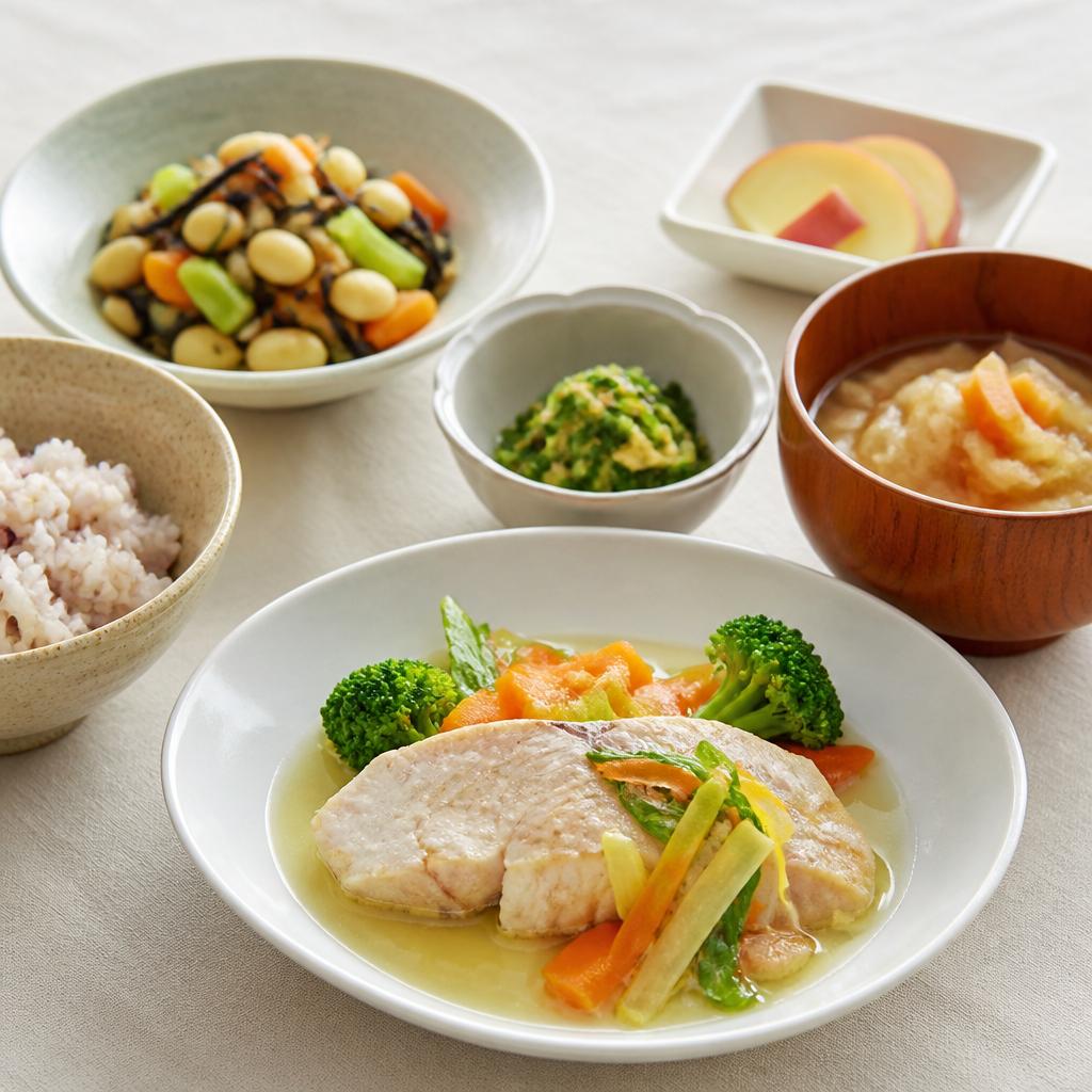 栄養バランスを重視したメニュー