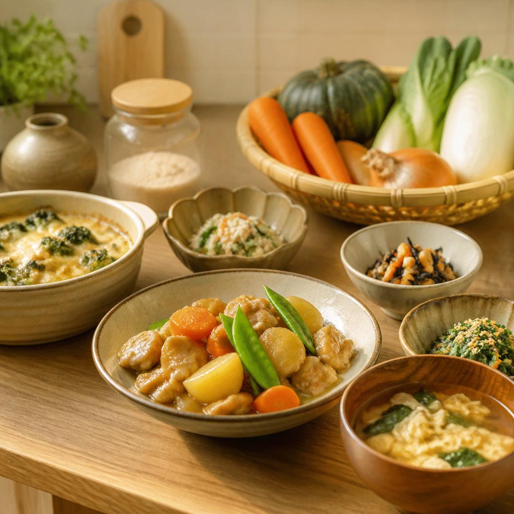 家庭の味を大切にした料理