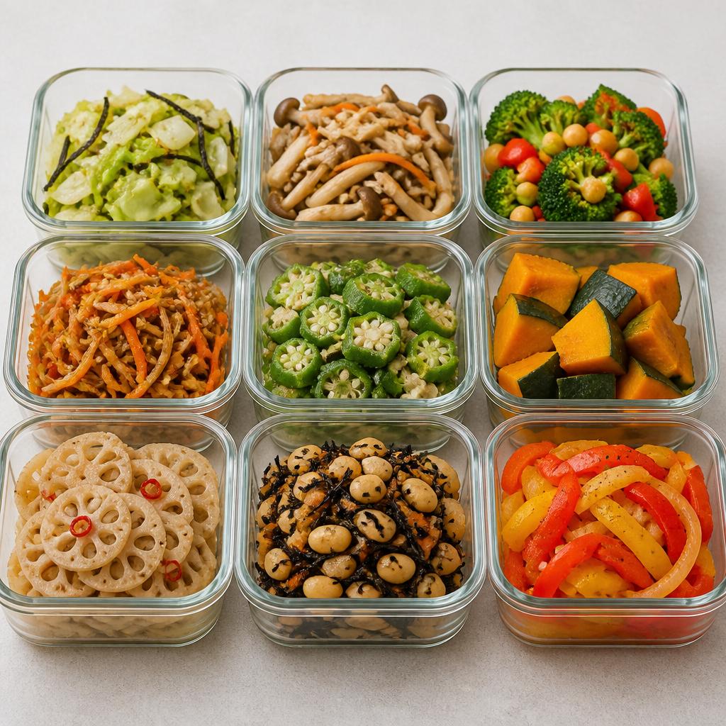 忙しいあなたに、ノンオイル料理の作り置き！