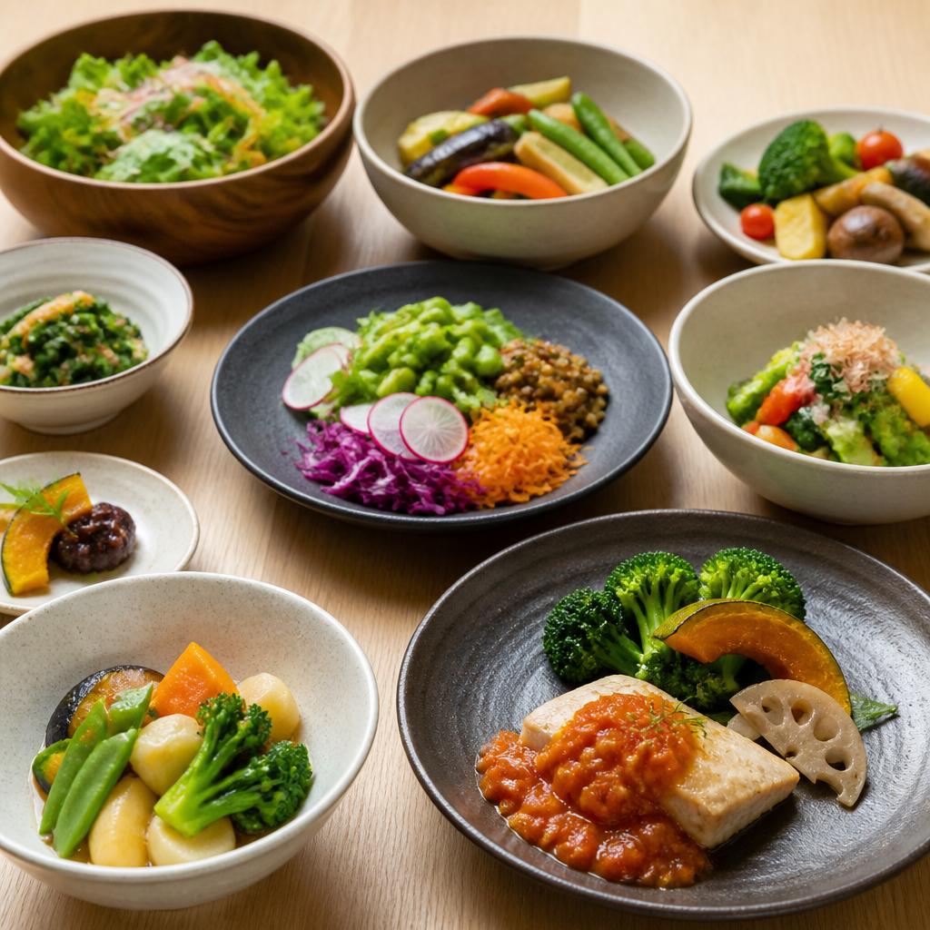 栄養バランスを重視したヘルシーメニュー