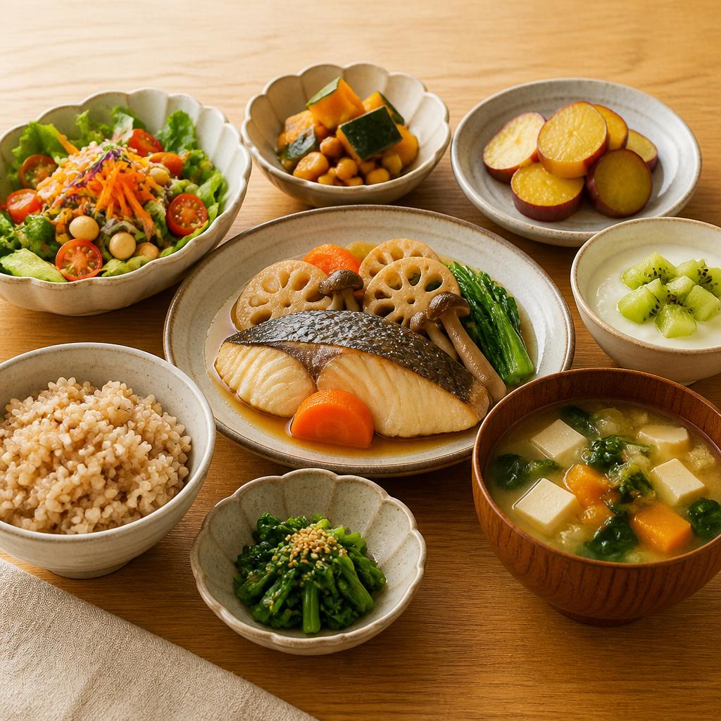 栄養バランスを考えた健康的な食事