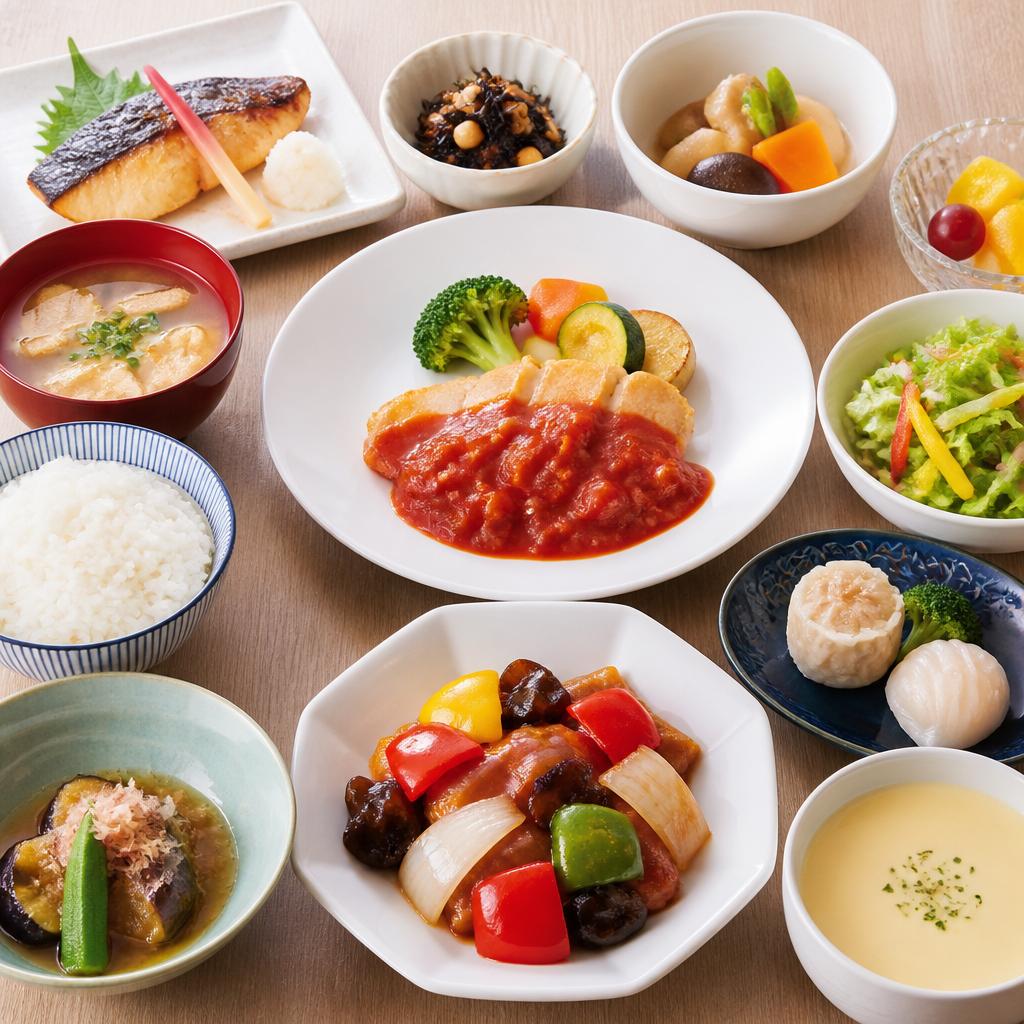 多彩なメニューで毎日が新鮮